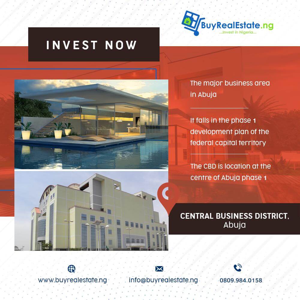Invest in Central Business District, Abuja
